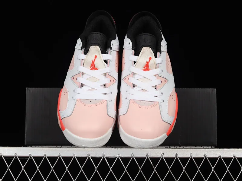 All categories Air Jordan Jordan series basketball shoes Air Jordan 6 Air Jordan 6 Low GS "Atmosphere" AJ6 Joe 6 Pink Bubble Gum 768878-102